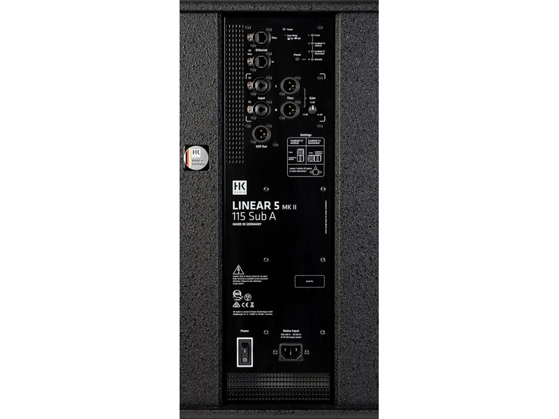HK Audio LINEAR 5 MKII 115 Sub A, aktivní subwoofer | LINEAR SUB - aktivní subwoofery - 04