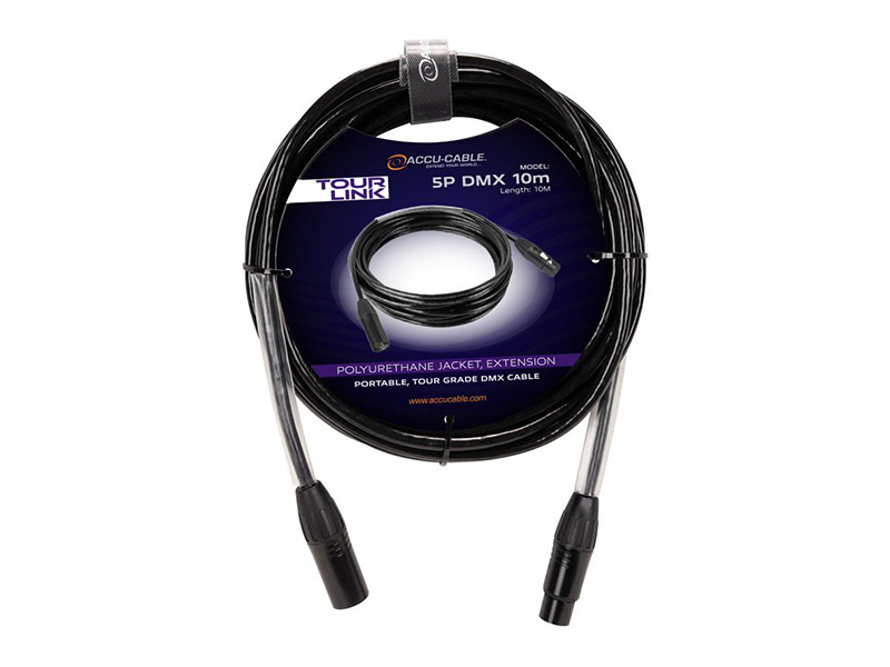 ACCU CABLE Tour Link 5P DMX 10m | DMX kabely - 01