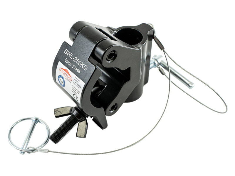 Duratruss DT PRO-Studio-Clamp Easy 250kg Black | Clamps - 02