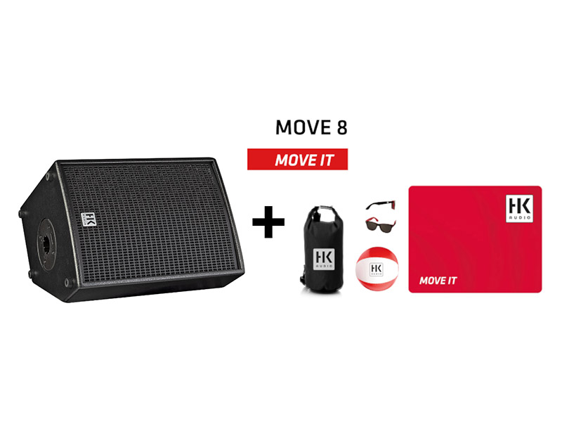 HK Audio PR:O MOVE 8, přenosný aktivní reprobox / monitor, Summer Set | Premium PR:O - aktivní systémy - 01