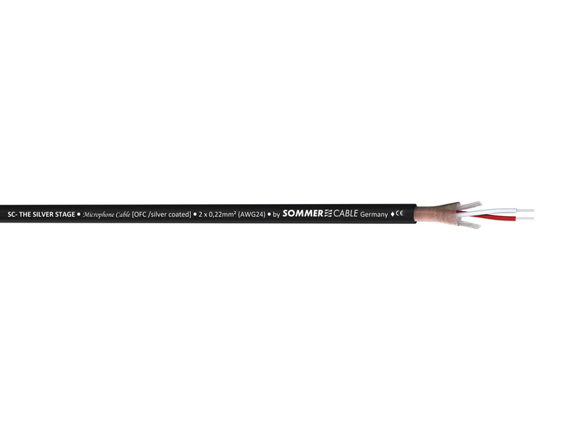 Sommer Cable 200-0011 Silver STAGE | Mikrofonní kabely - 02
