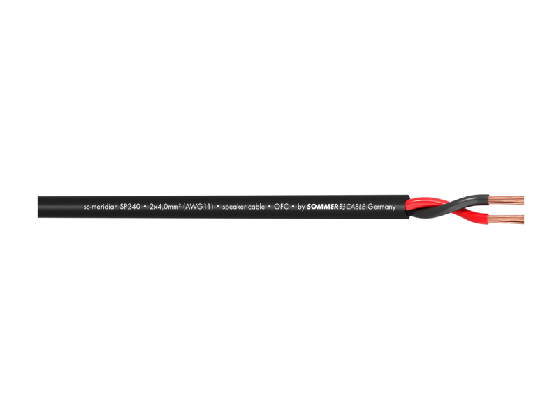 Sommer Cable 440-0051 MERIDIAN SP240 - černý | LINEAR 9 - 02