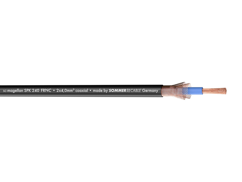 Sommer Cable MAGELLAN SPK240 FRNC - koaxiální 2x4mm | Reproduktorové - 02
