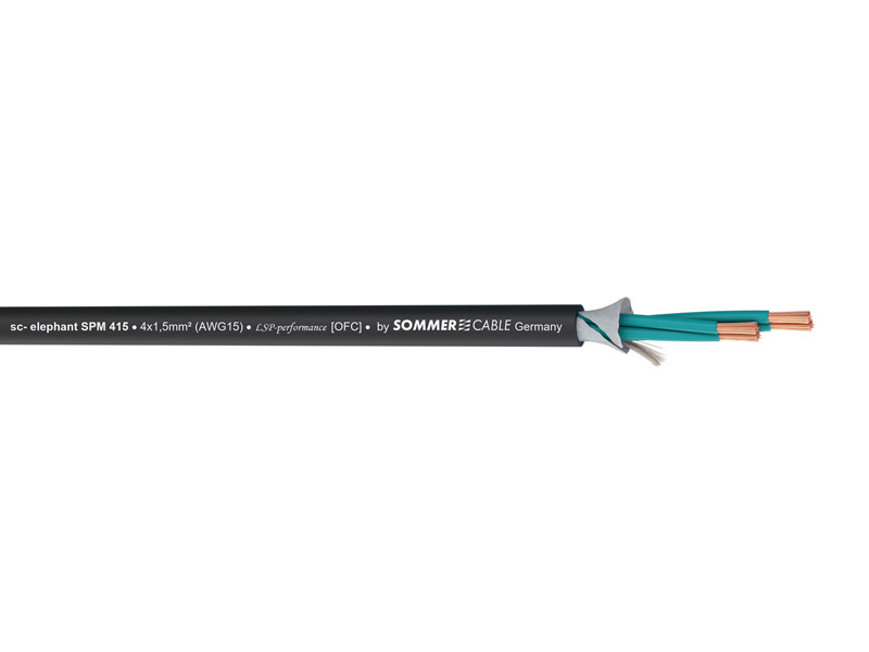 Sommer Cable 490-0051-415 ELEPHANT SPM415 - 4x1,5mm | Ochranné krytky a záslepky - 02
