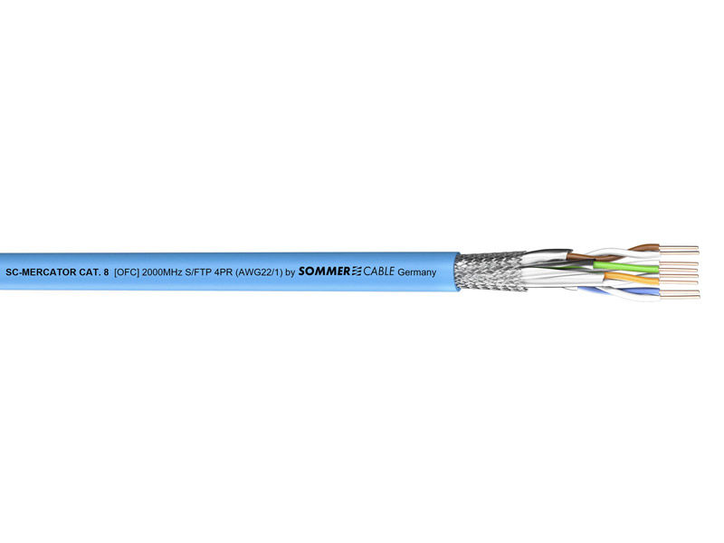 Sommer Cable 580-0802FC Mercator CAT.8.1 CPR B2ca | Datové kabely - 02