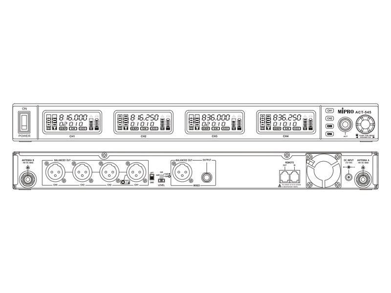 MIPRO ACT-545 | ACT-500 Series - 02