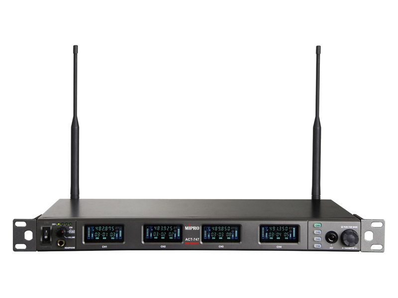 MIPRO ACT-747 Dante 5UA 482-554Mhz | Mikrofony - 01