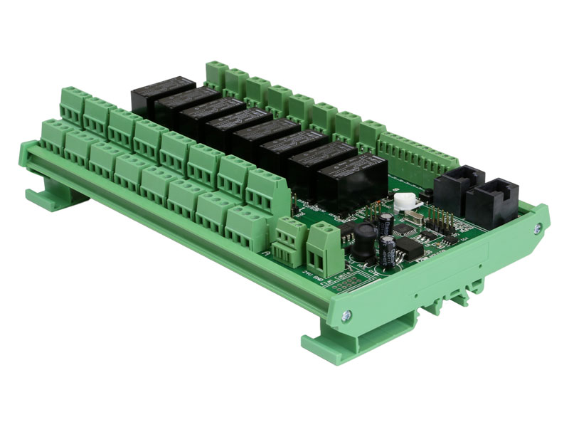 AUDAC ARU108MK2 - sada 8 digitálně řízených relé | 15 m - 01