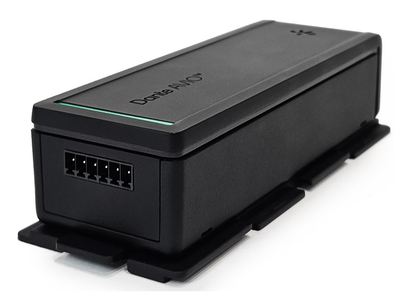 Dante AVIO Install - 2-Channel Analog Input Adapter | Dante převodníky - 03
