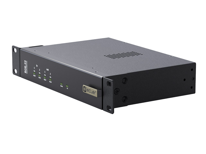 ECLER BOB-22 převodník na Dante | Digitální procesory a matice - 02