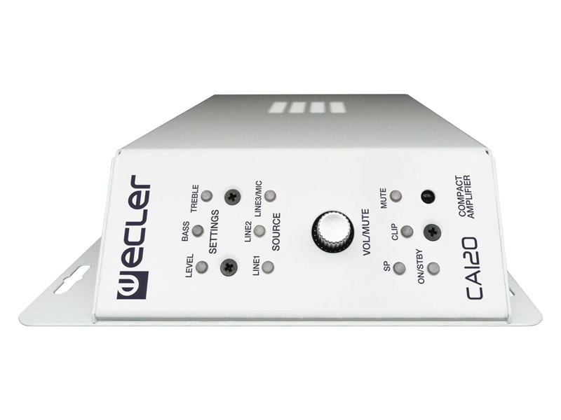 ECLER CA120 stereofonní kompaktní zesilovač | Zesilovače - 01