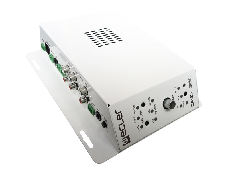 ECLER CA120 stereofonní kompaktní zesilovač | Zesilovače - 03