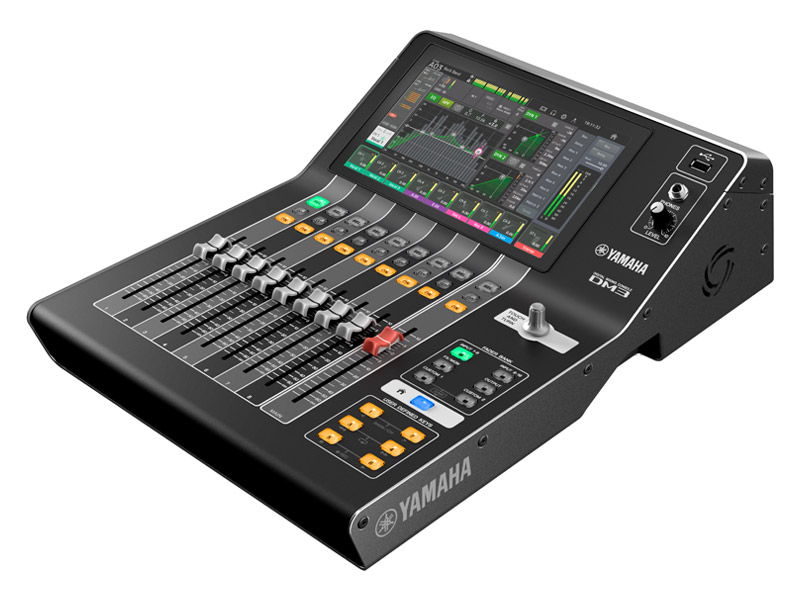 Yamaha DM3 - kompaktní digitální mixpult s Dante | DM3 kompaktní digitální konzole - 01