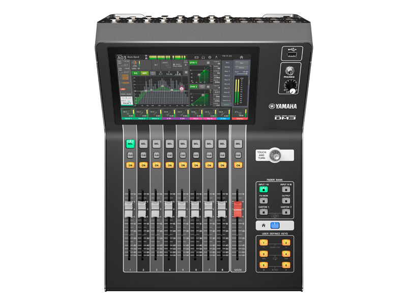 Yamaha DM3 - kompaktní digitální mixpult s Dante | DM3 kompaktní digitální konzole - 05