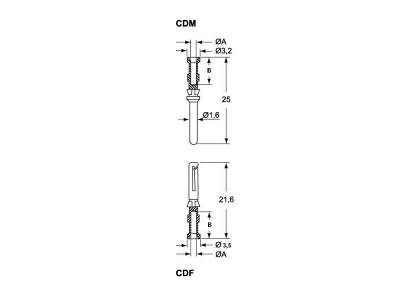 ILME CDMD0,3 | Multipin piny - 02