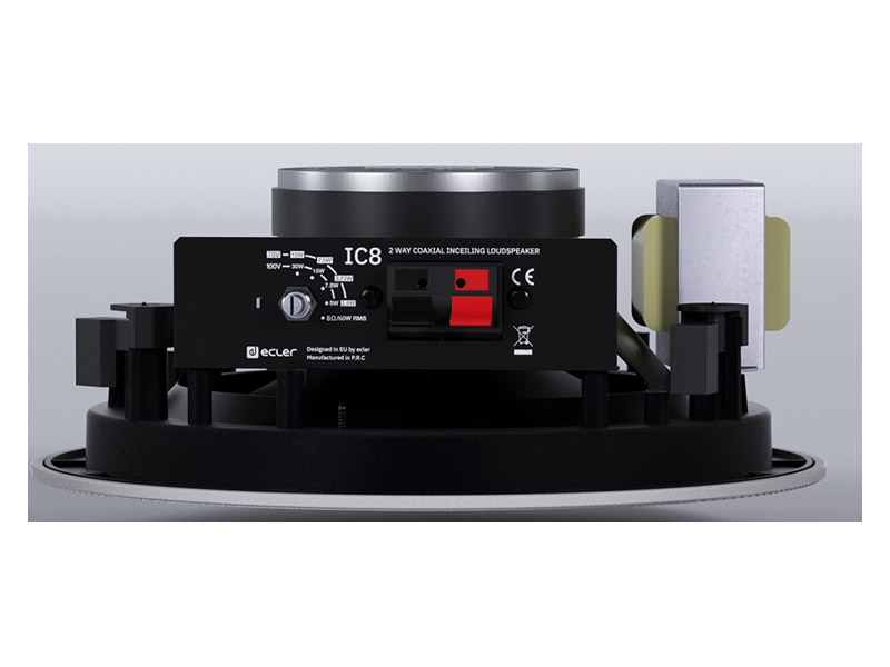 ECLER IC8i WH - Bílý podhledový reproduktor | Reproboxy - 03