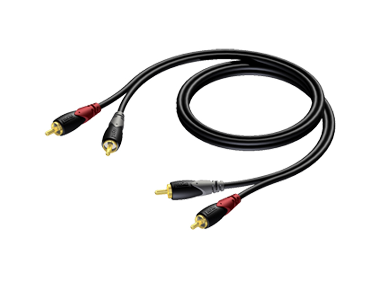 ProCab CLA800/3 - 2x RCA - 2x RCA - 3m | RCA - RCA - 01
