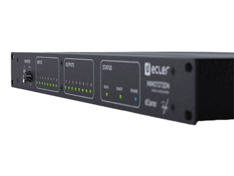 ECLER MIMO7272DN digitální audio matice s Dante | Preampové - 05
