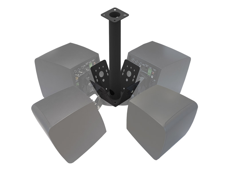 Ecler PCS124WH stropní držák pro až 4 nástěnné reproboxy | Příslušenství - 01