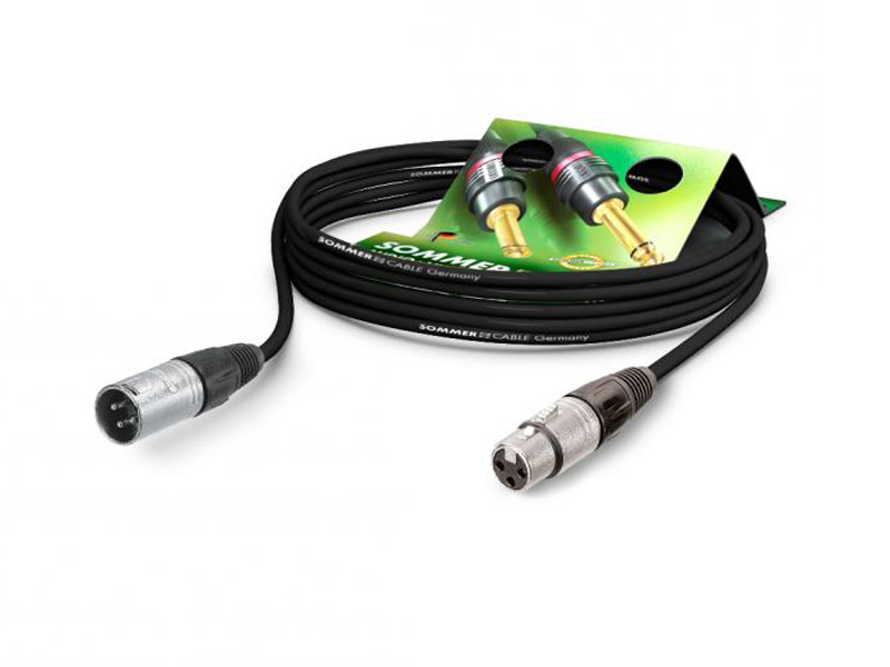 Sommer Cable CS01-1000-SW CLUB SERIES MKII - 10m černý | Mobilní PA systémy - 01