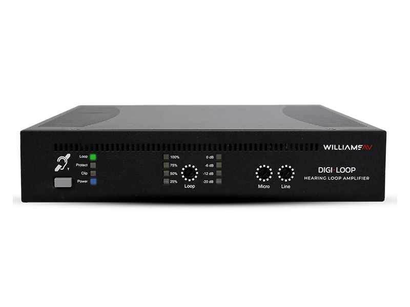 Williams AV Digi-Loop DL104 zesilovač indukční smyčky do 250 m2 | Zesilovače indukční smyčky - 01
