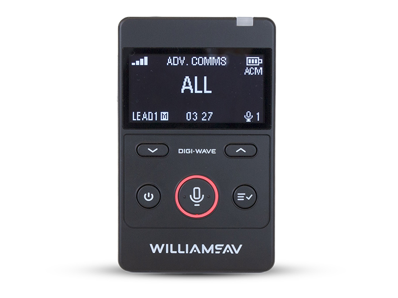 Williams AV Digi-Wave Wireless Intercom System 4 osoby | Kompletní sady - 03
