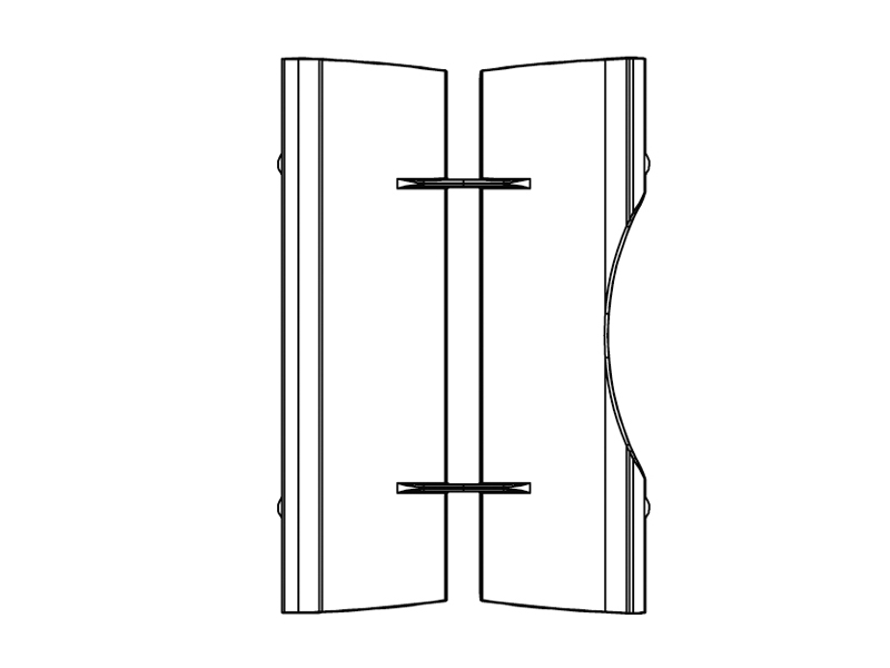 NEXO Flanges Kit for GEO M1210 and GEO M1220-BLACK | GEO M12 příslušenství - 01