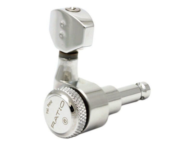 Graph Tech PRL-8311-9721-C0 Ratio Electric Locking Machine Heads-Chrome | Preampové - 02