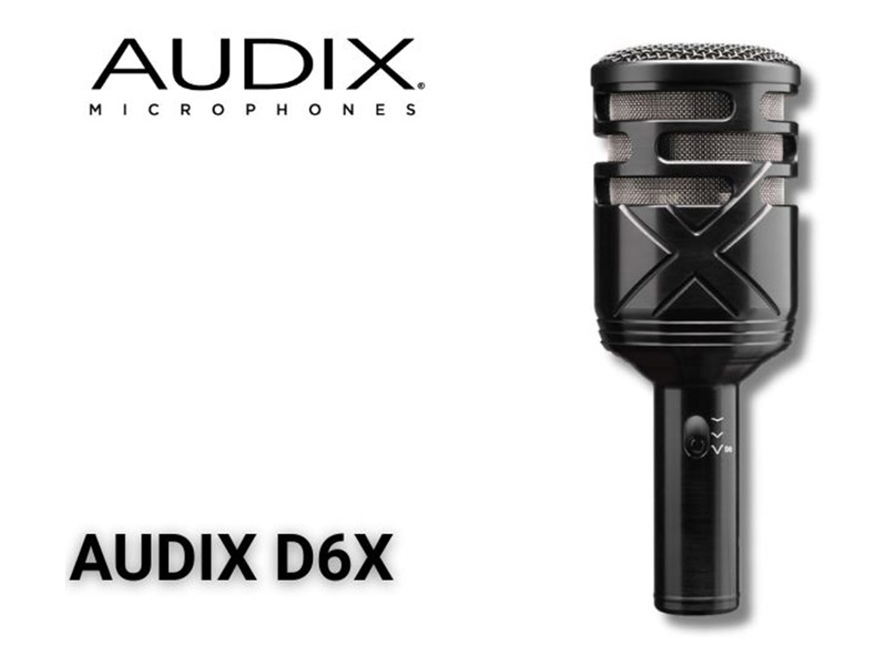 Audix D6X, I5 a 2x F9 akční sada mikrofonů pro bicí nástroje | Dynamické nástrojové mikrofony s VLM technologií - 03