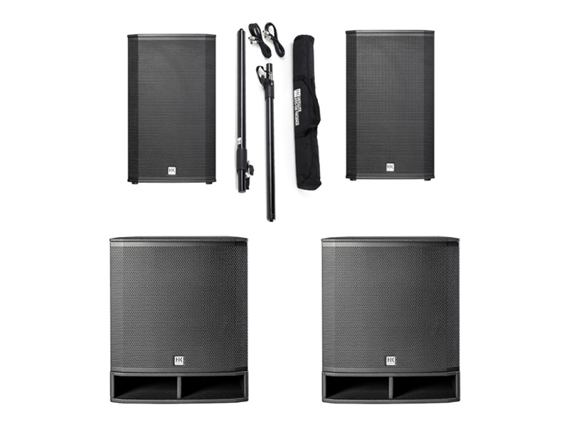 HK Audio LUNAR 110/SUB 115 Power Bundle | LUNAR aktivní reprosoustavy - 01