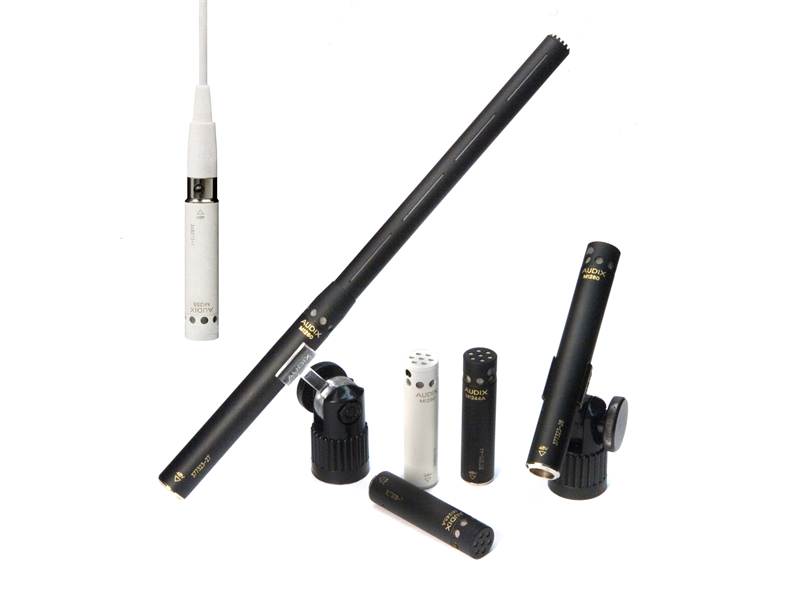 Audix M1250BW-O kondenzátorový mikrofon v bílém provedení | The MICROS™ - M1250B miniaturní mikrofony - 02