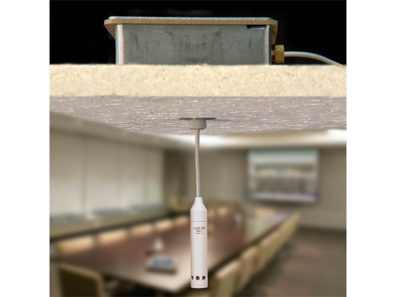 Audix M55W instalační stropní kondenzátorový mikrofon | Stropní a vestavěné mikrofony - 08