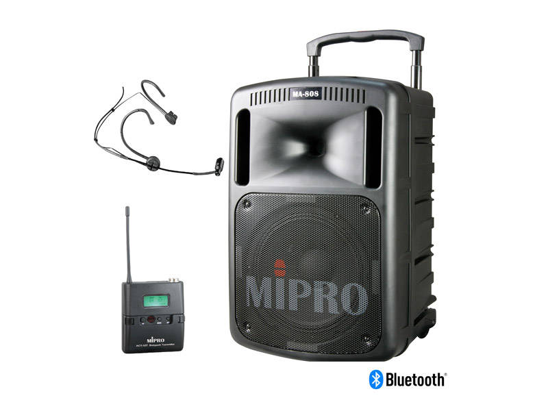 MIPRO MA-808 Sestava 3 - mobilní ozvučení | MA-808 260W - 01
