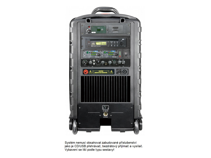 MIPRO MA-808 Sestava 3 - mobilní ozvučení | MA-808 260W - 02
