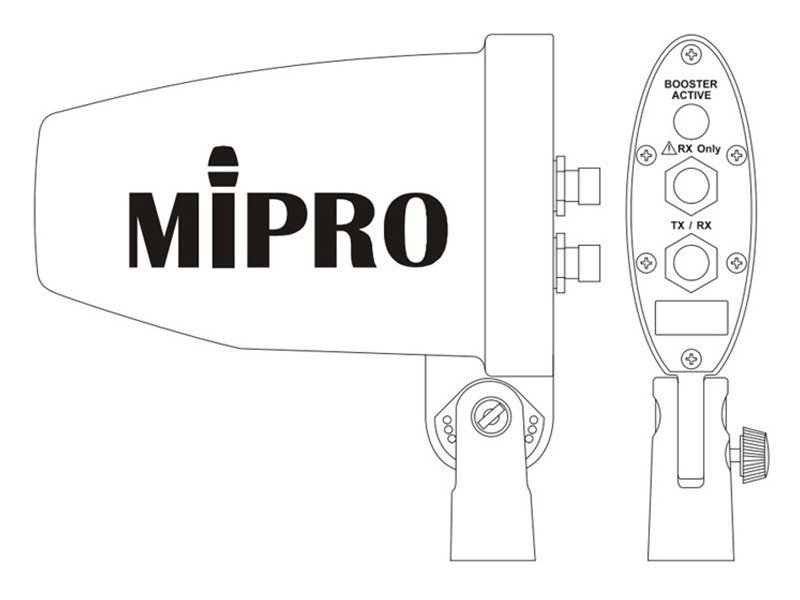 MIPRO MI-58 IEM Quad Set - bezdrátový stereo IEM systém 5,8GHz | In-Ear Digital - 12