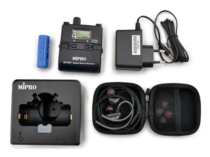 Mipro MI-58RT - bezdrátový stereo IEM systém 5,8GHz | In-Ear Digital - 07