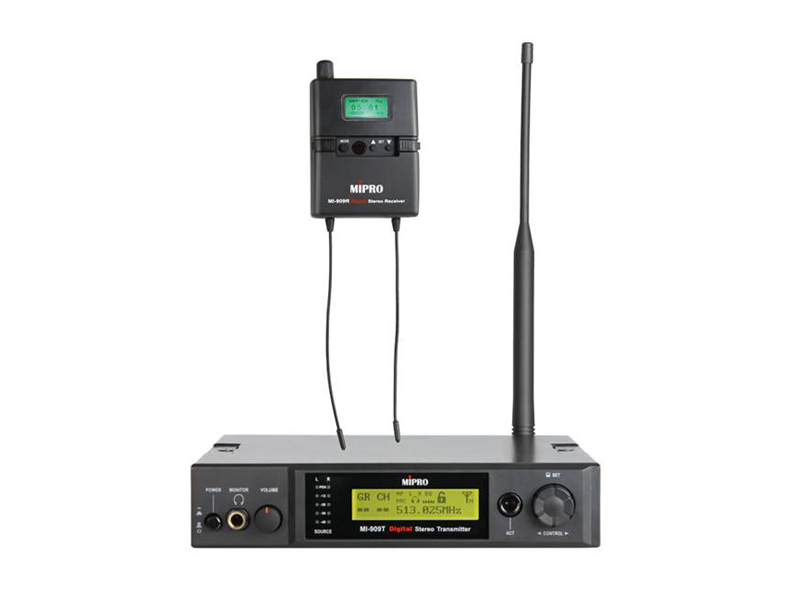 MIPRO MI-909 IEM Digital - 5E 480-544MHz | Propojovací kabely - 01