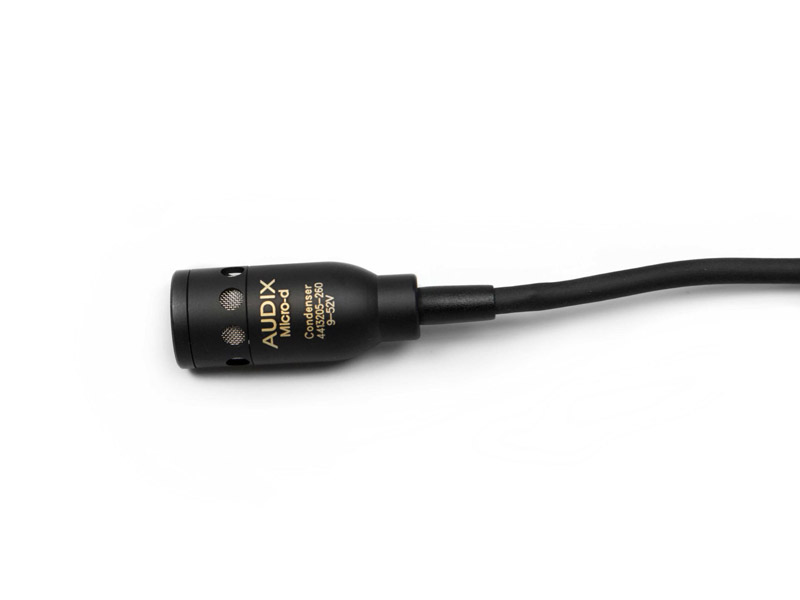 Audix MICRO-D mini kondenzátorový nástrojový mikrofon | Miniaturní nástrojové kondenzátorové mikrofony - 04