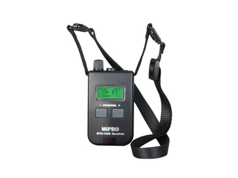 MIPRO MTG-100R tlumočnický systém - přijímač s akumulátorem | Vysílač a přijímač - 01