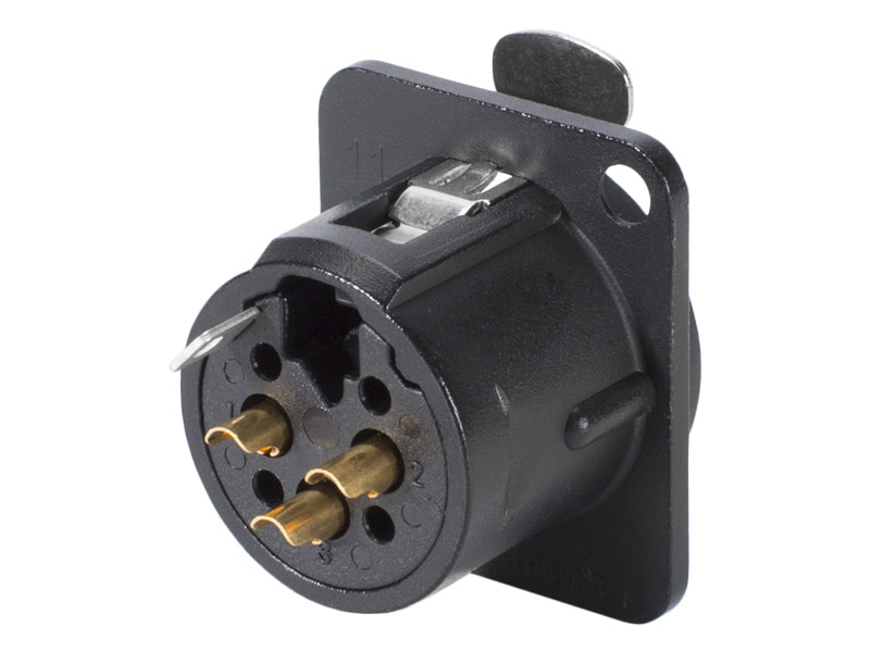NEUTRIK NC3FD-L-B-1 | POWERCON - panelové - 02