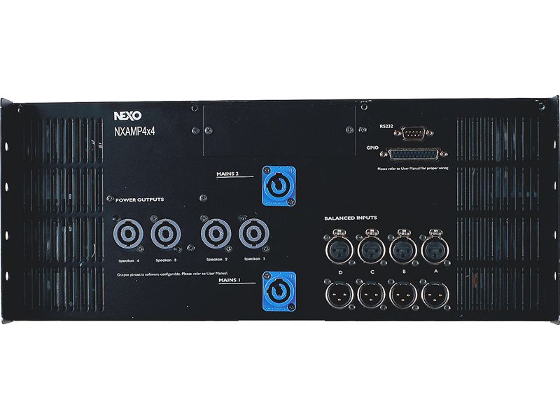 Nexo NXAMP4x4C | Speakon-kabelové - 02