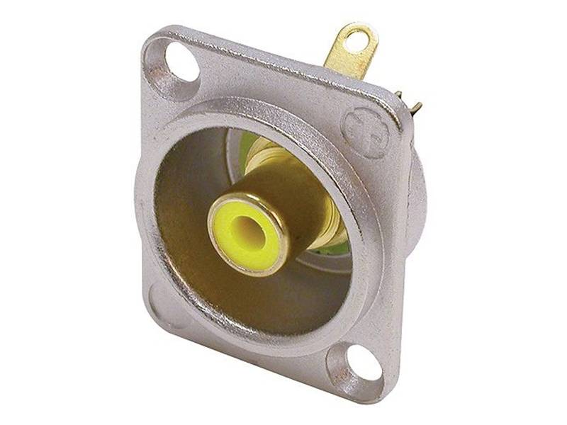 NEUTRIK NF2D-4 - panelový RCA konektor | RCA - panelové - 01