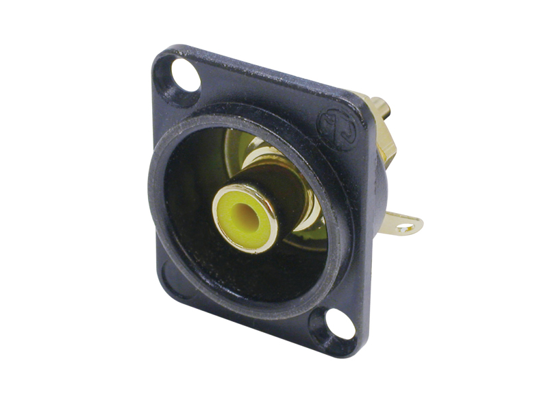 NEUTRIK NF2D-B-4 panelový cinch | RCA - panelové - 01