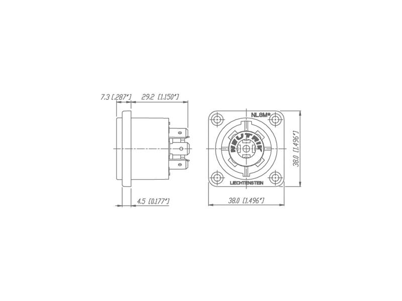 NEUTRIK NLT8MP | Pro Audio - 02