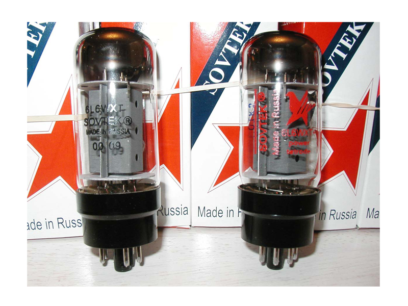 TAD 6L6WXT+ Sovtek Russia duet výkonových elektronek | Výkonové - 02
