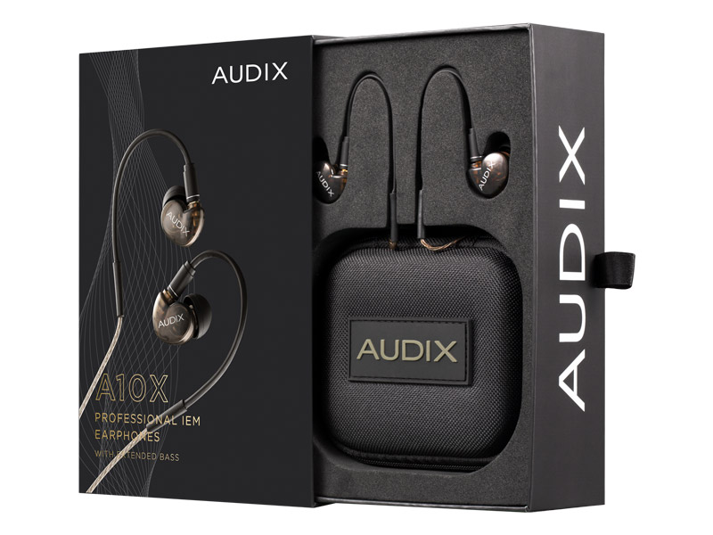Audix OM5 mikrofon a sluchátka Audix A10X | AP61 bezdrátové systémy - 07