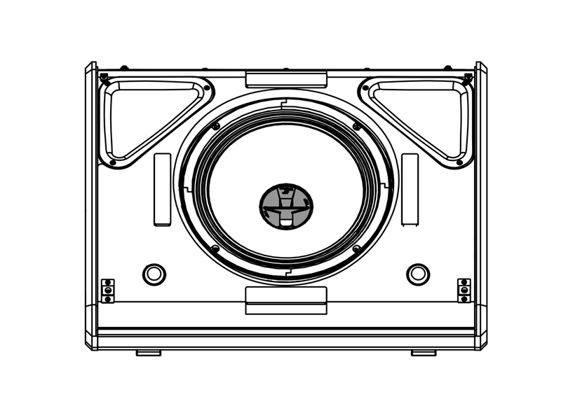 Nexo P10 flange dispersion adapter 110° x 60° | P+ series příslušentví - 01