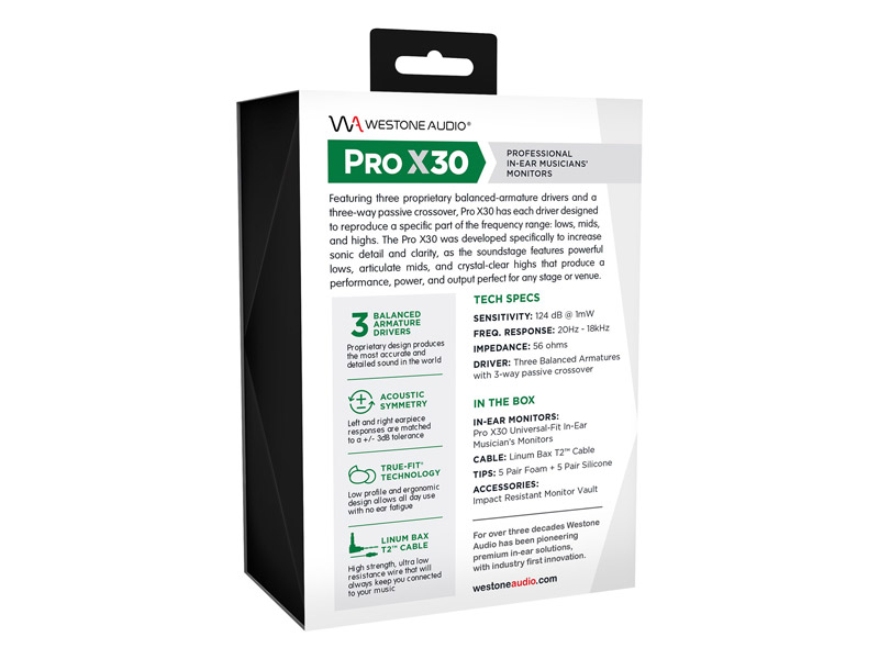 Westone Pro X30 | AH Hardware - 06