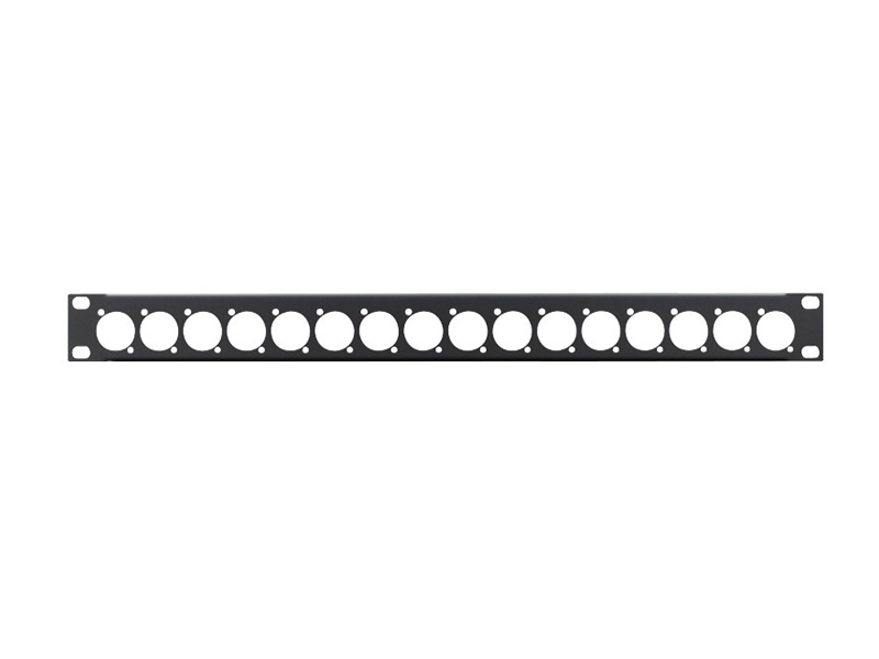 Penn Elcom R1269/1UK/16 - panel pro 16x konektor 1U | Panely pro konektory - 01