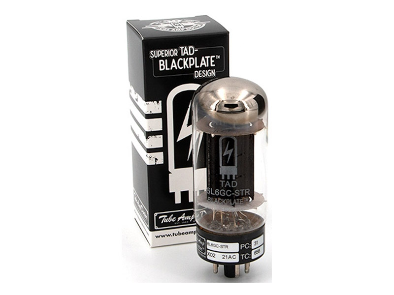 TAD 6L6GC-STR BLACKPLATE RCA-Style PREMIUM Selected duet | Výkonové - 02